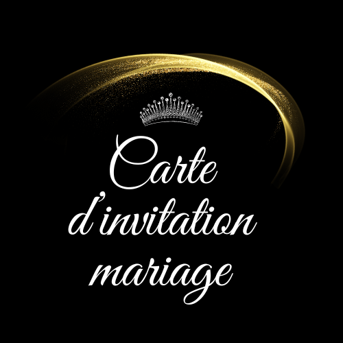 Carte Invitation Mariage